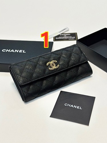 Chanel Large Gusset Flap Wallet · 5666