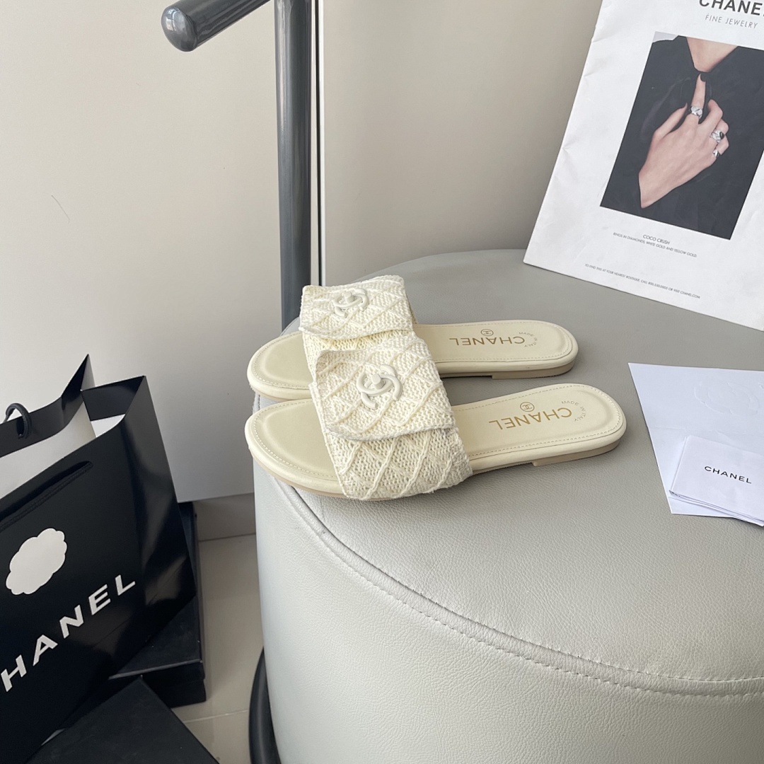 Chanel Crochet CC Mules Sandals · 5294 — תמונה 12