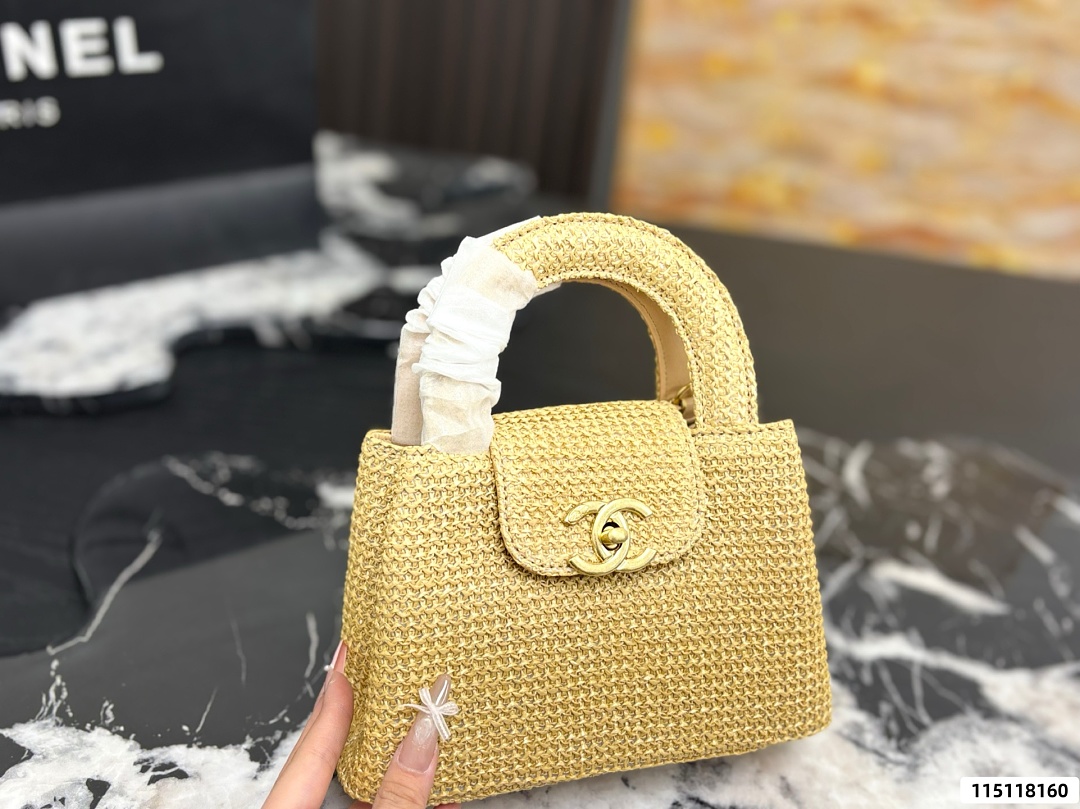 Chanel Mini Kelly Raffia · 6357 — תמונה 7