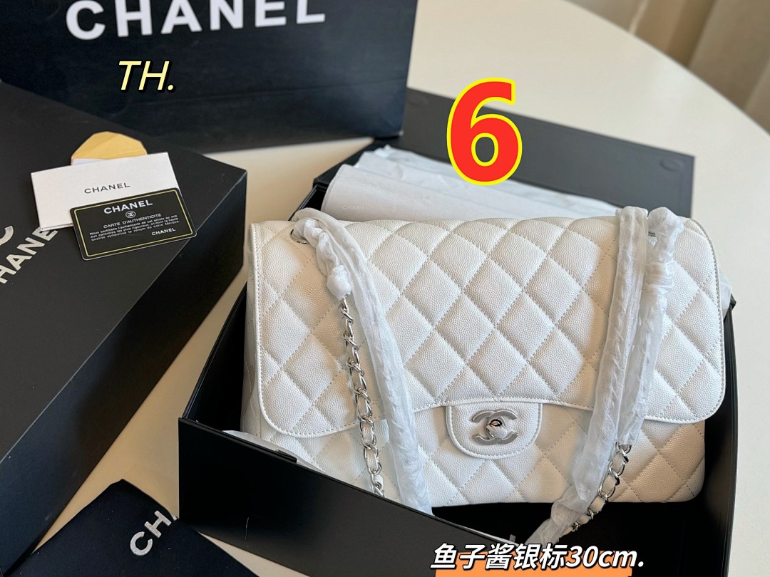 Chanel Classic Caviar Jumbo Double Flap · 5667 — תמונה 8