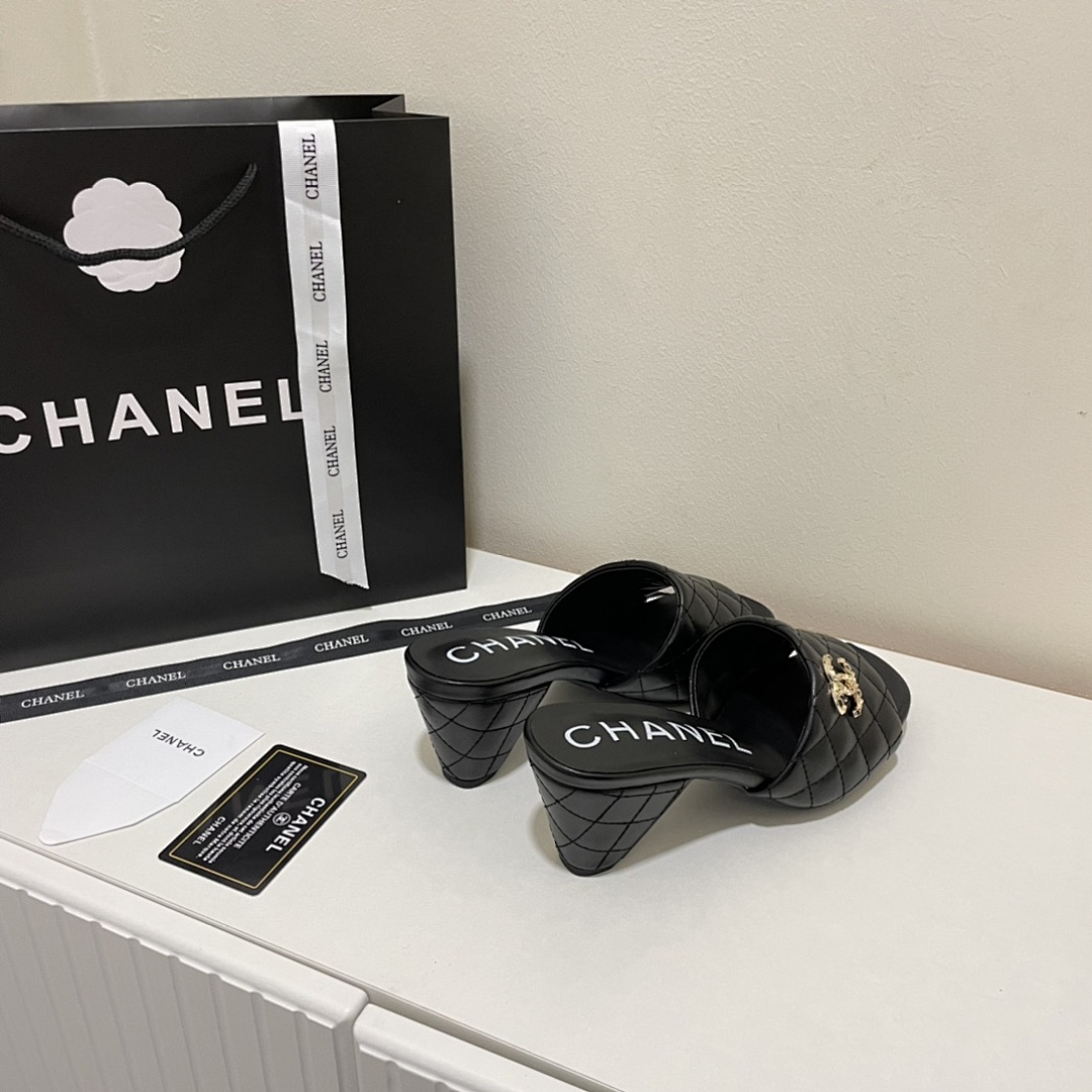 Chanel Quilted CC Mules · 5192 — תמונה 3