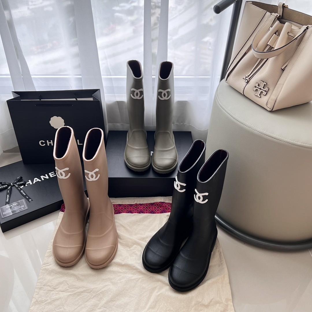 Chanel Caoutchouc CC High Boots · 5146 — תמונה 5