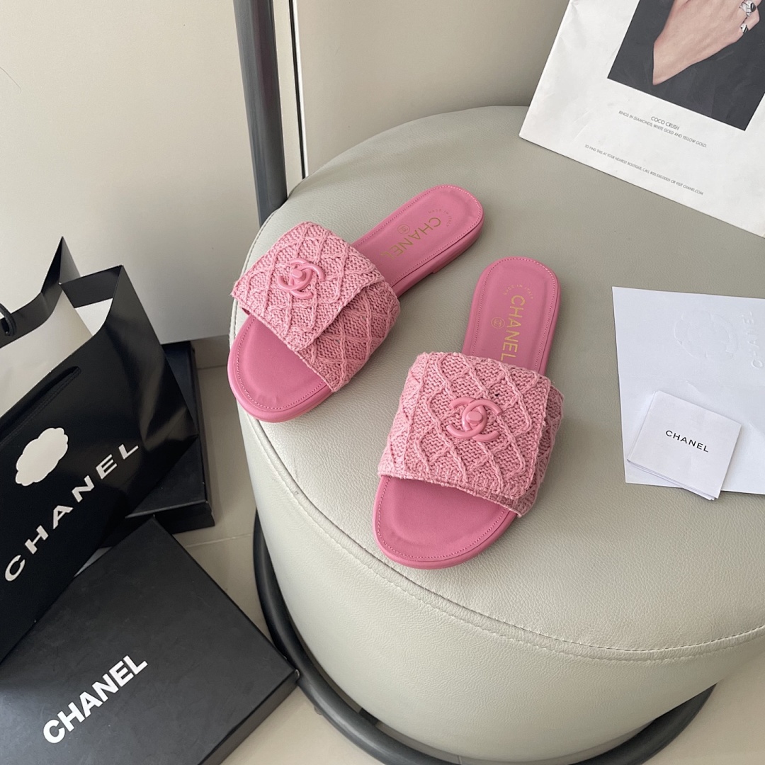 Chanel Crochet CC Mules Sandals · 5294 — תמונה 18