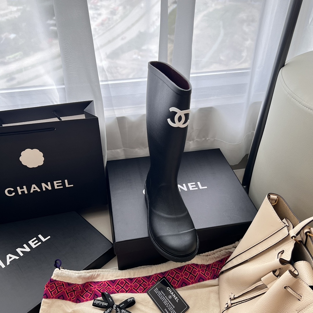 Chanel Caoutchouc CC High Boots · 5146 — תמונה 12