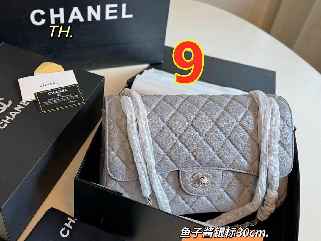 Chanel Classic Caviar Jumbo Double Flap · 5667 — תמונה 5
