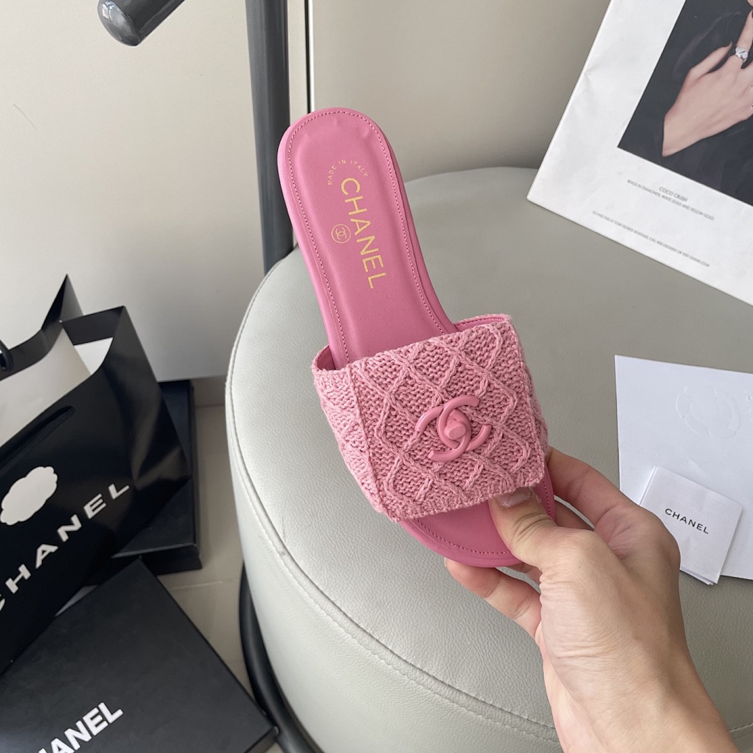 Chanel Crochet CC Mules Sandals · 5294 — תמונה 22