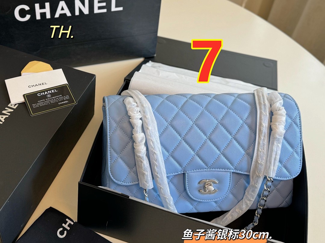Chanel Classic Caviar Jumbo Double Flap · 5667 — תמונה 7