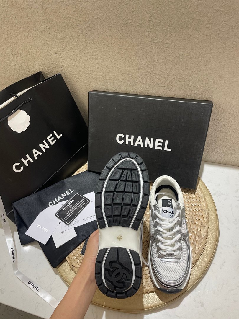 Chanel CC Logo Sneaker · 5087 — תמונה 5