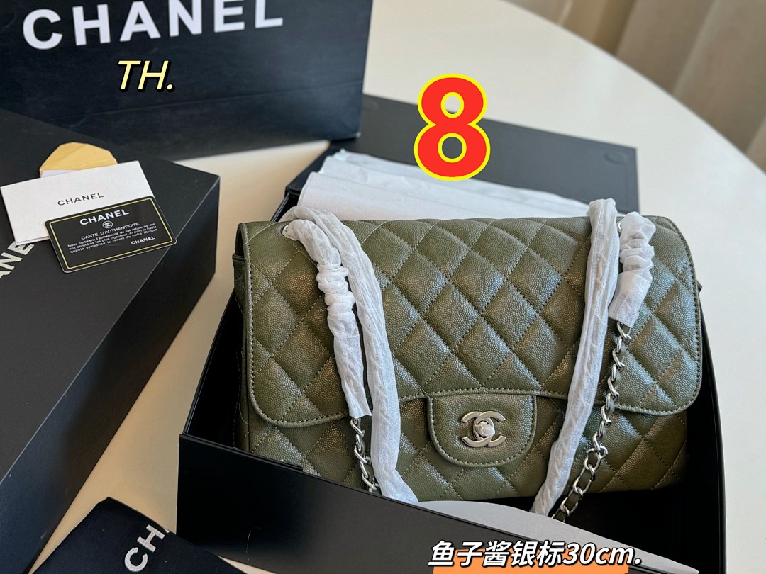 Chanel Classic Caviar Jumbo Double Flap · 5667 — תמונה 6