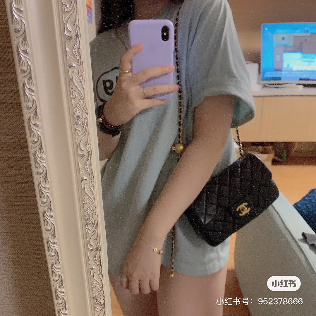Chanel Mini Square Pearl Crush Flap · 5047 — תמונה 13