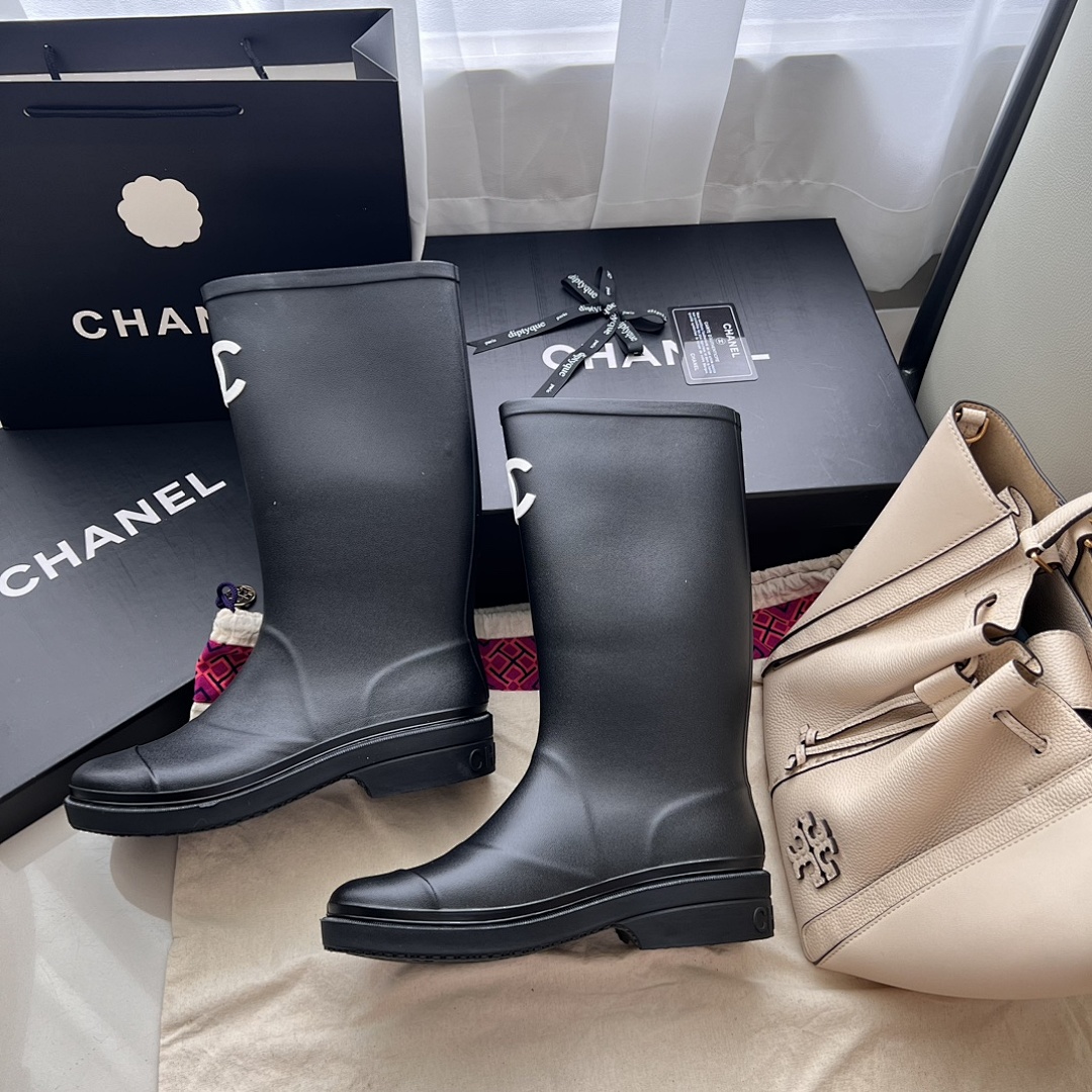 Chanel Caoutchouc CC High Boots · 5146 — תמונה 7