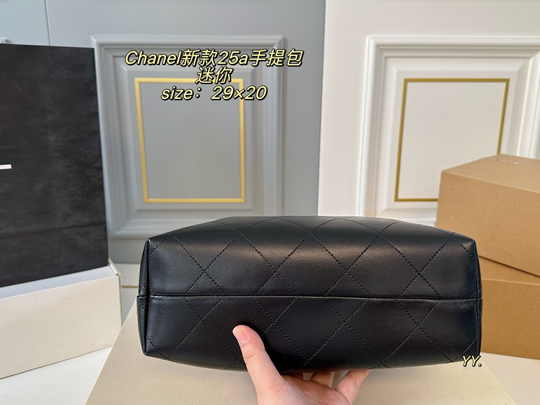 Chanel Small Shopping Bag Suede Calfskin · 5724 — תמונה 10
