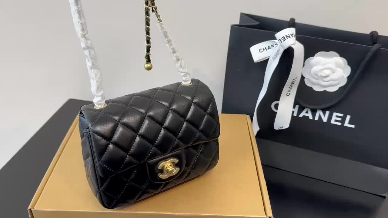 Chanel Mini Square Pearl Crush Flap · 5047 — תמונה 3