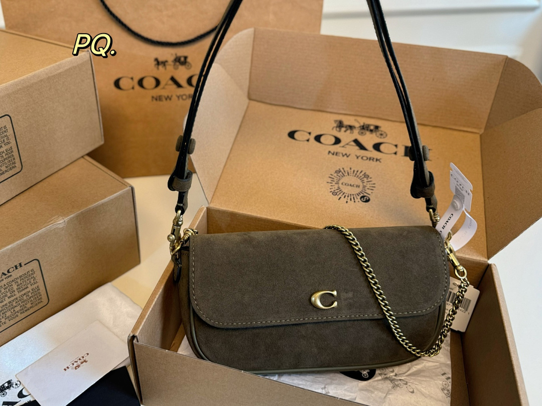 Coach Brook Flap Chain Bag · 6014 — תמונה 10