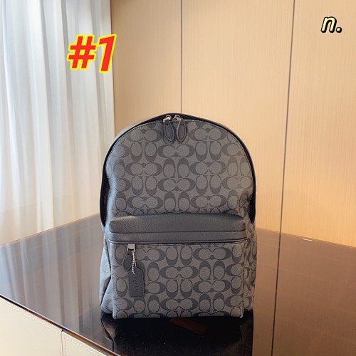 Coach West Backpack In Signature Canvas · 4871