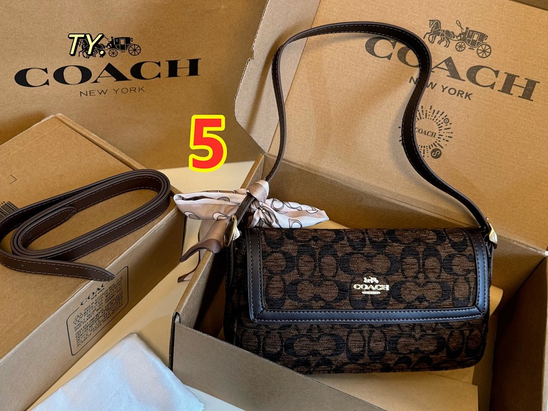 Coach Etta Small Flap Shoulder Bag · 6090 — תמונה 9