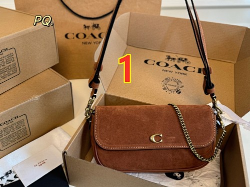 Coach Brook Flap Chain Bag · 6014