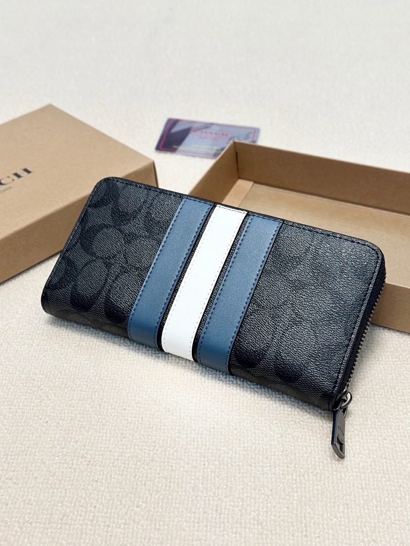 Coach Long Zip Around Wallet in · 5767 — תמונה 5