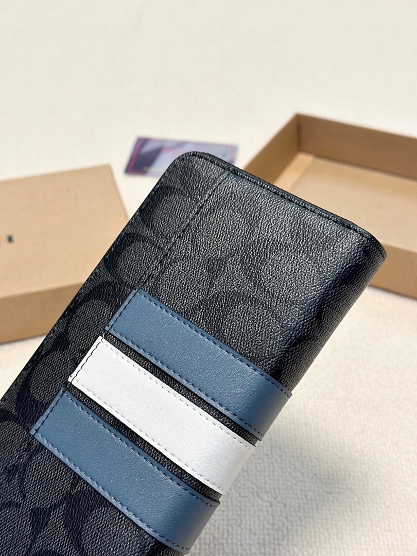 Coach Long Zip Around Wallet in · 5767 — תמונה 8