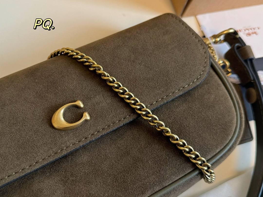 Coach Brook Flap Chain Bag · 6014 — תמונה 3