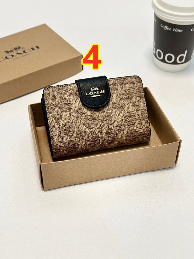 Coach Medium Corner Zip Wallet · 6066 — תמונה 4