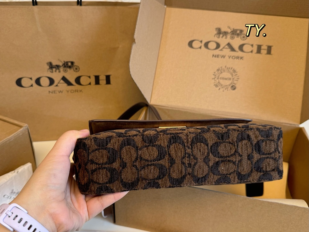 Coach Etta Small Flap Shoulder Bag · 6090 — תמונה 5