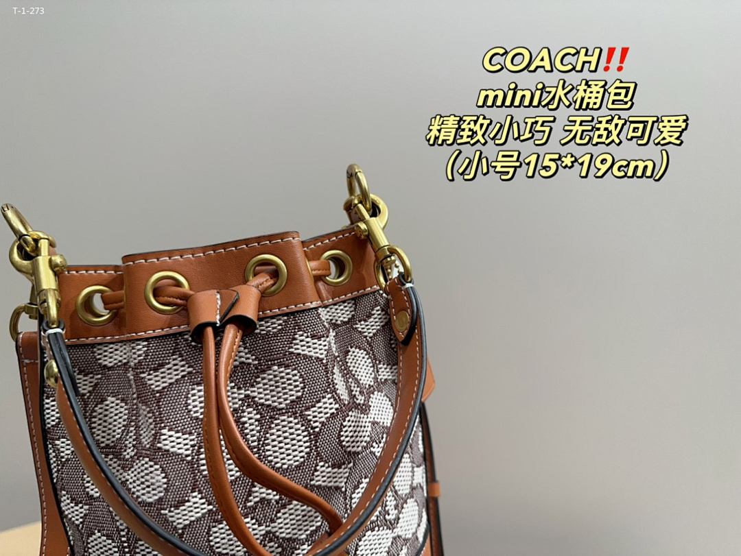 Coach Dempsey Bucket Bag · 5091 — תמונה 6