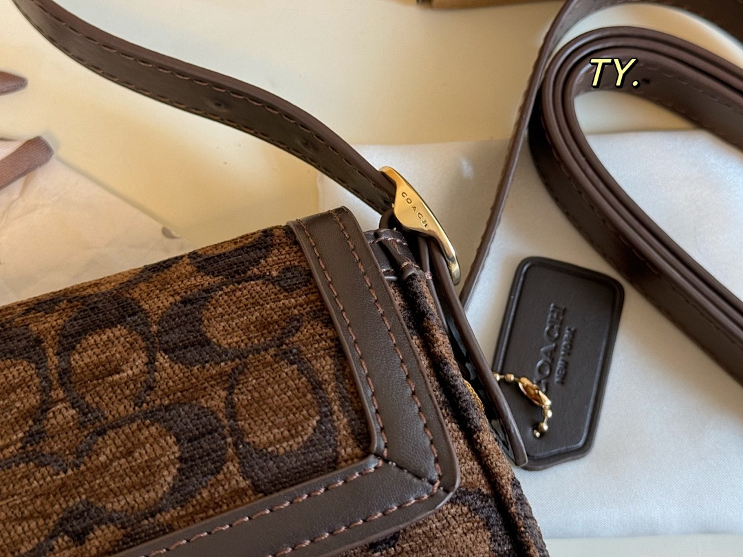 Coach Etta Small Flap Shoulder Bag · 6090 — תמונה 3