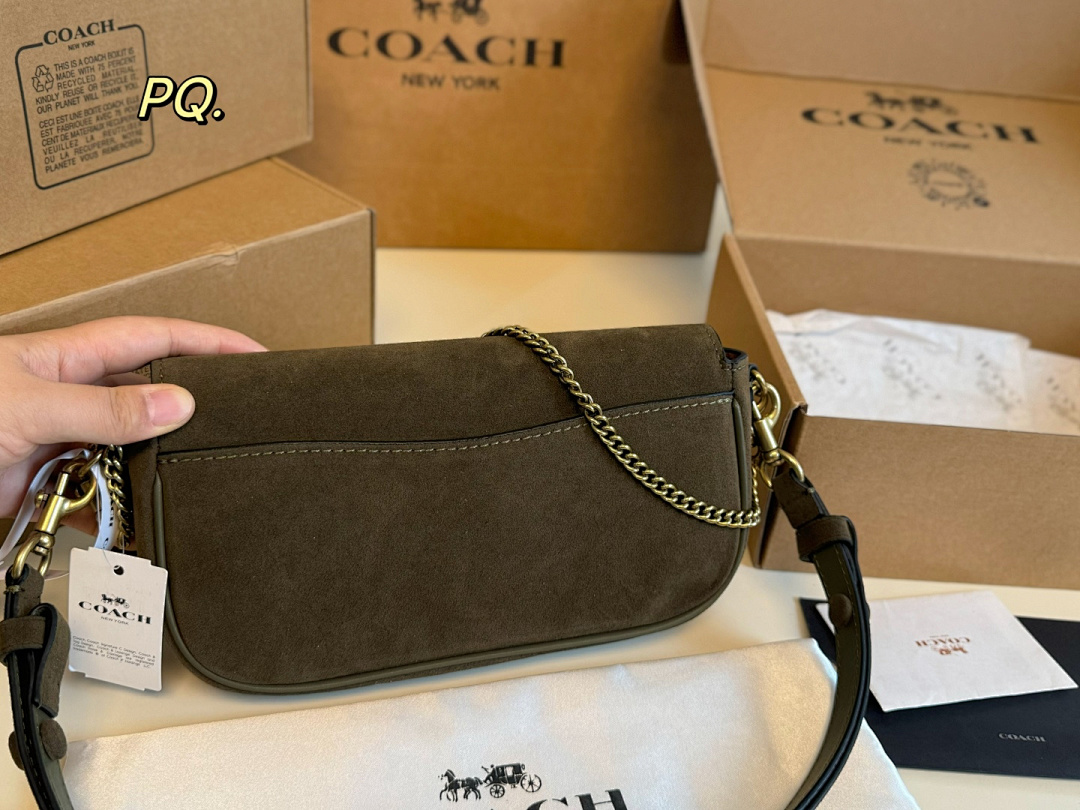 Coach Brook Flap Chain Bag · 6014 — תמונה 7