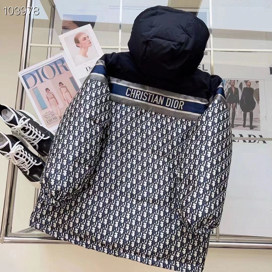 Reversible Puffer Jacket Dior Oblique · 4958 — תמונה 3