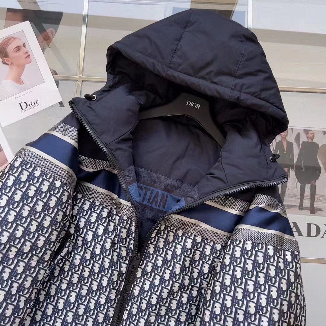 Reversible Puffer Jacket Dior Oblique · 4958 — תמונה 4
