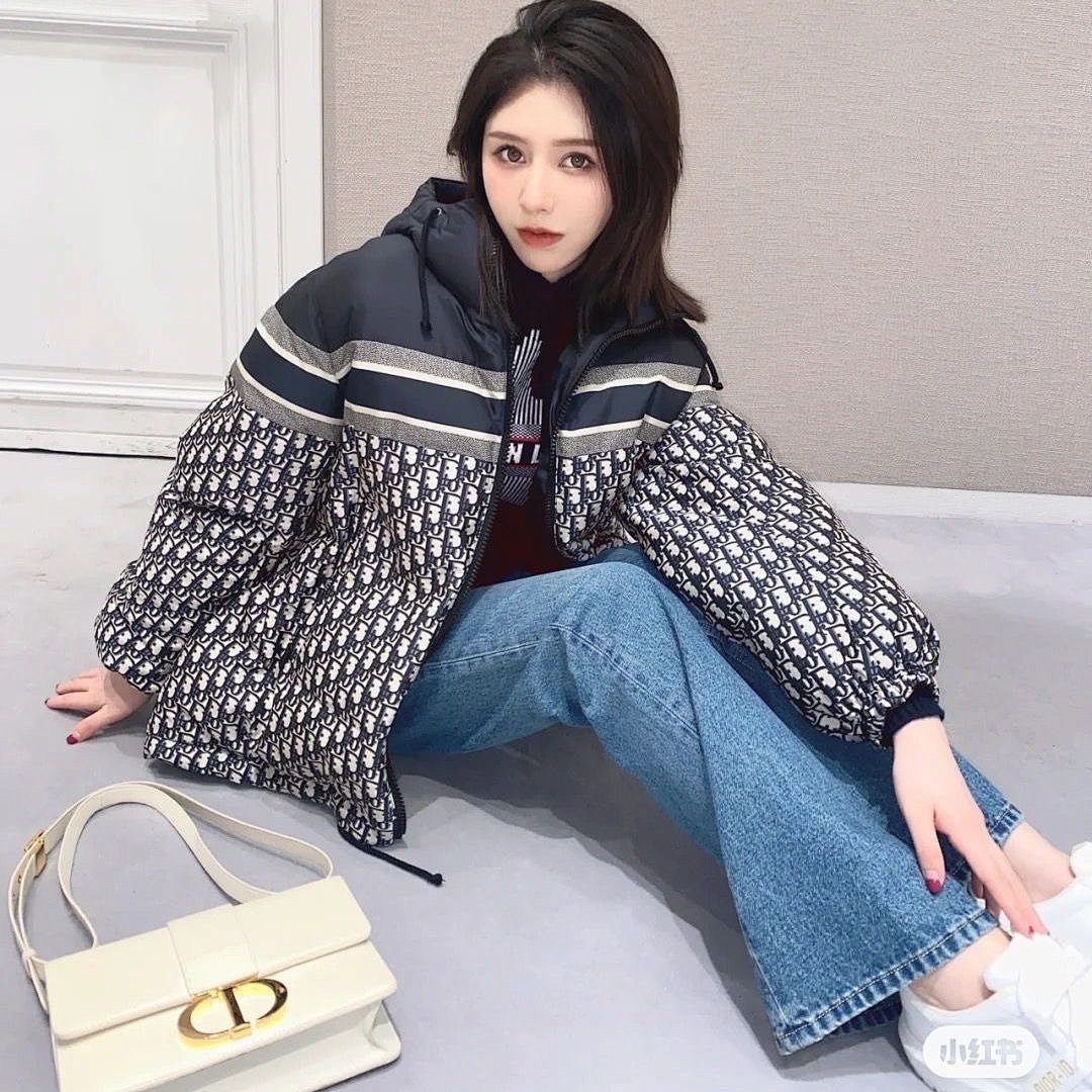 Reversible Puffer Jacket Dior Oblique · 4958 — תמונה 9