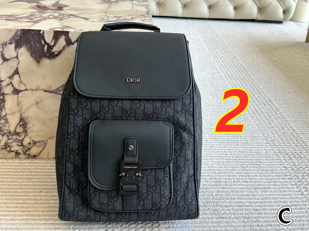 Dior Saddle Backpack with Flap · 5522 — תמונה 3