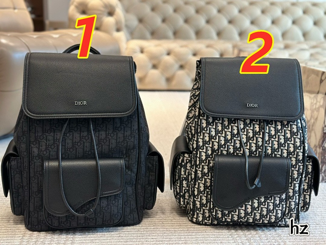 Dior Saddle Backpack with Flap · 5523