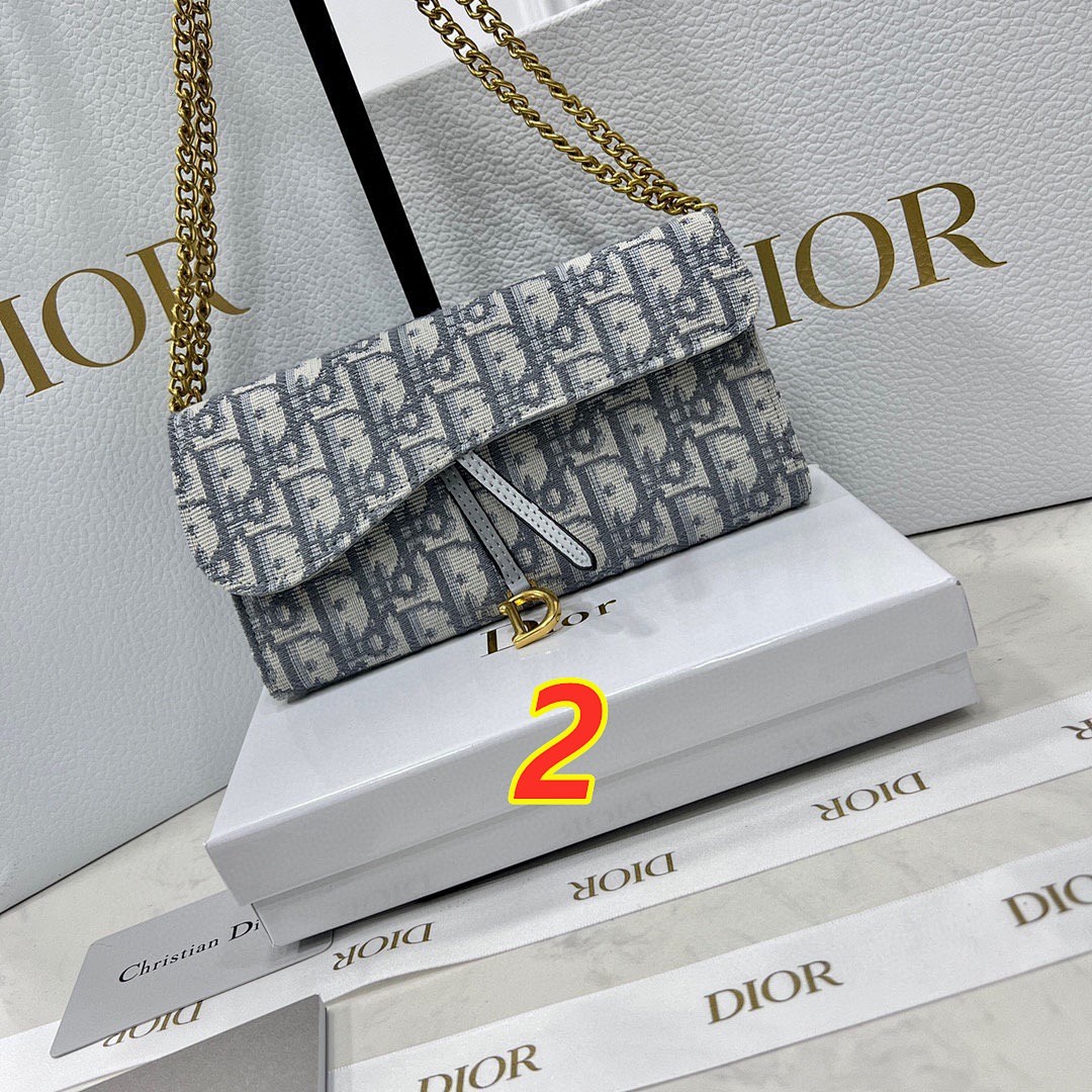 Dior Saddle Wallet on Chain · 5520 — תמונה 2