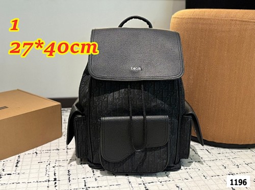 Dior Saddle Backpack with Flap · 5123