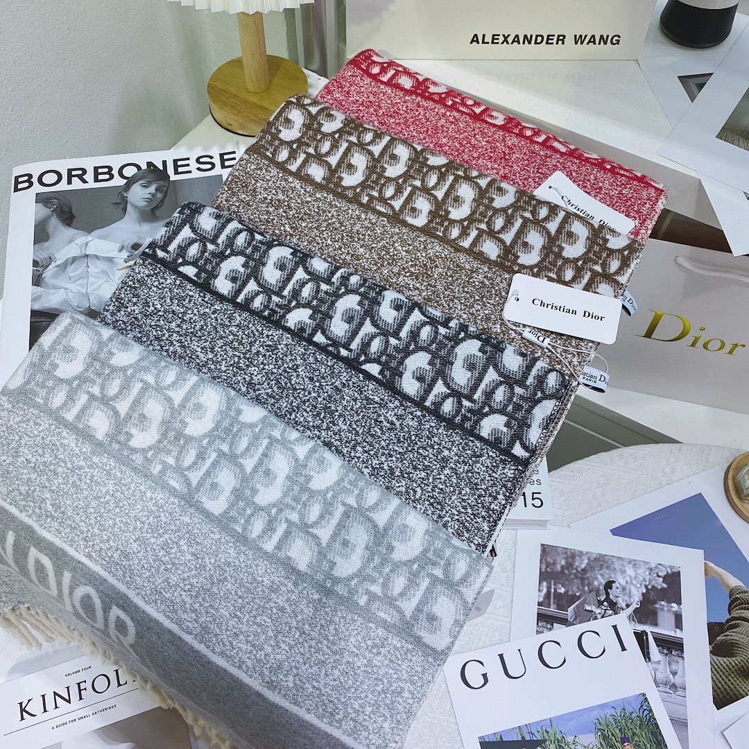 Dior Oblique Scarf · 4955 — תמונה 12