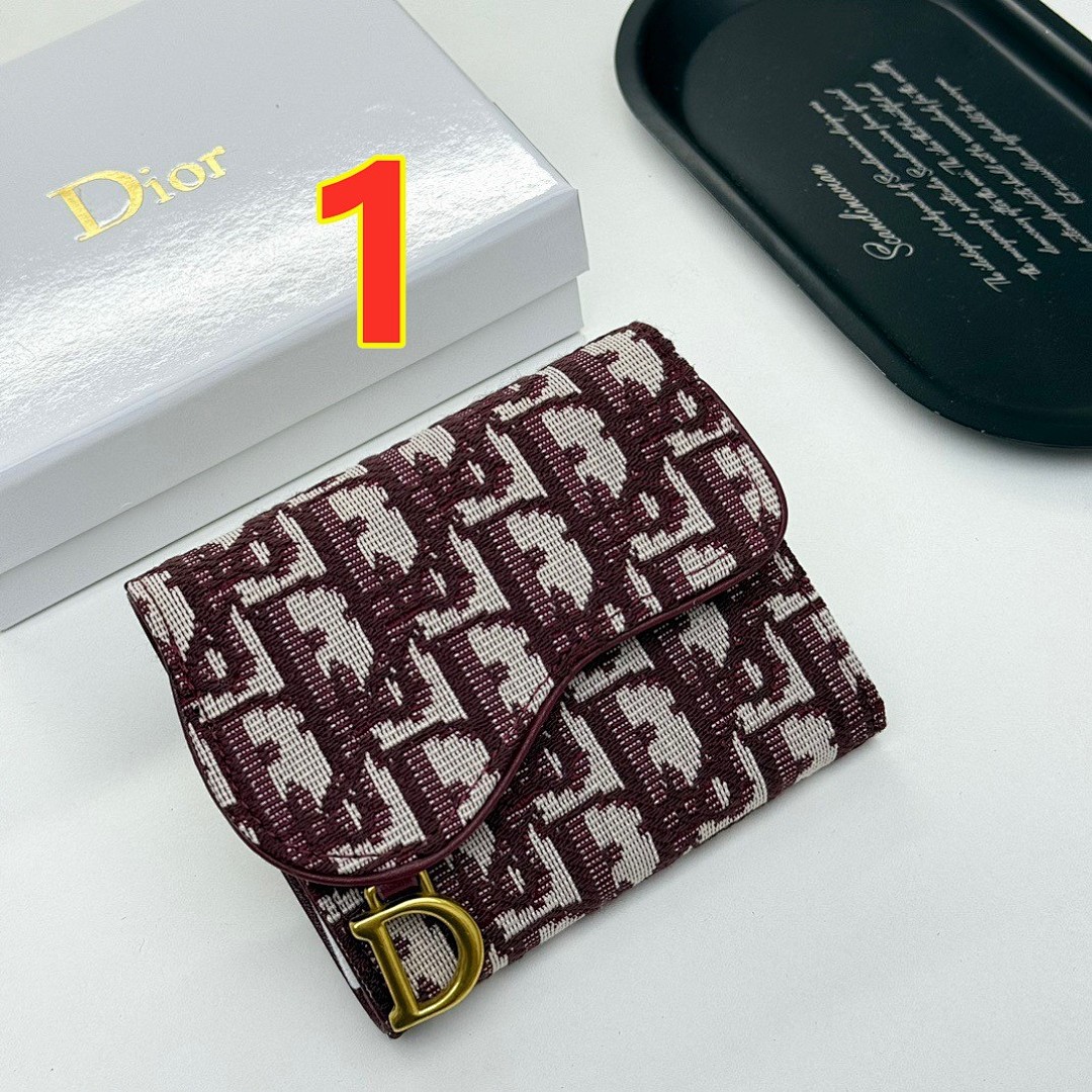 Dior Saddle Lotus Wallet · 5845