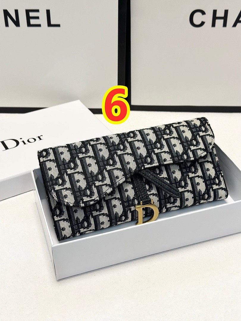 Lady Dior Glycine Wallet · 6395 — תמונה 4