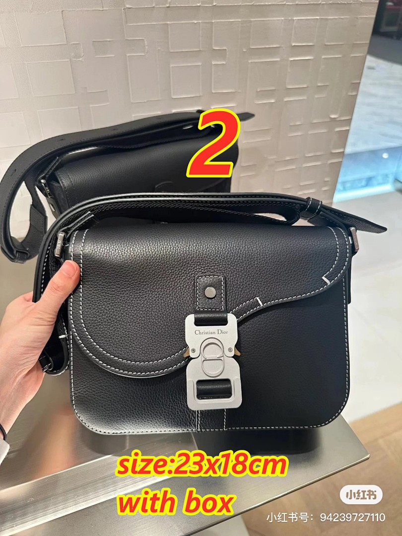 Dior Saddle Messenger Bag with Flap · 4782 — תמונה 6