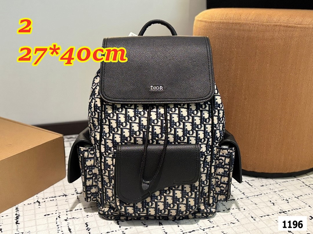 Dior Saddle Backpack with Flap · 5123 — תמונה 2