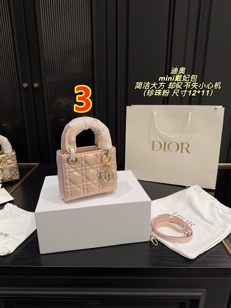 Mini Lady Dior Bag with · 6130 — תמונה 8