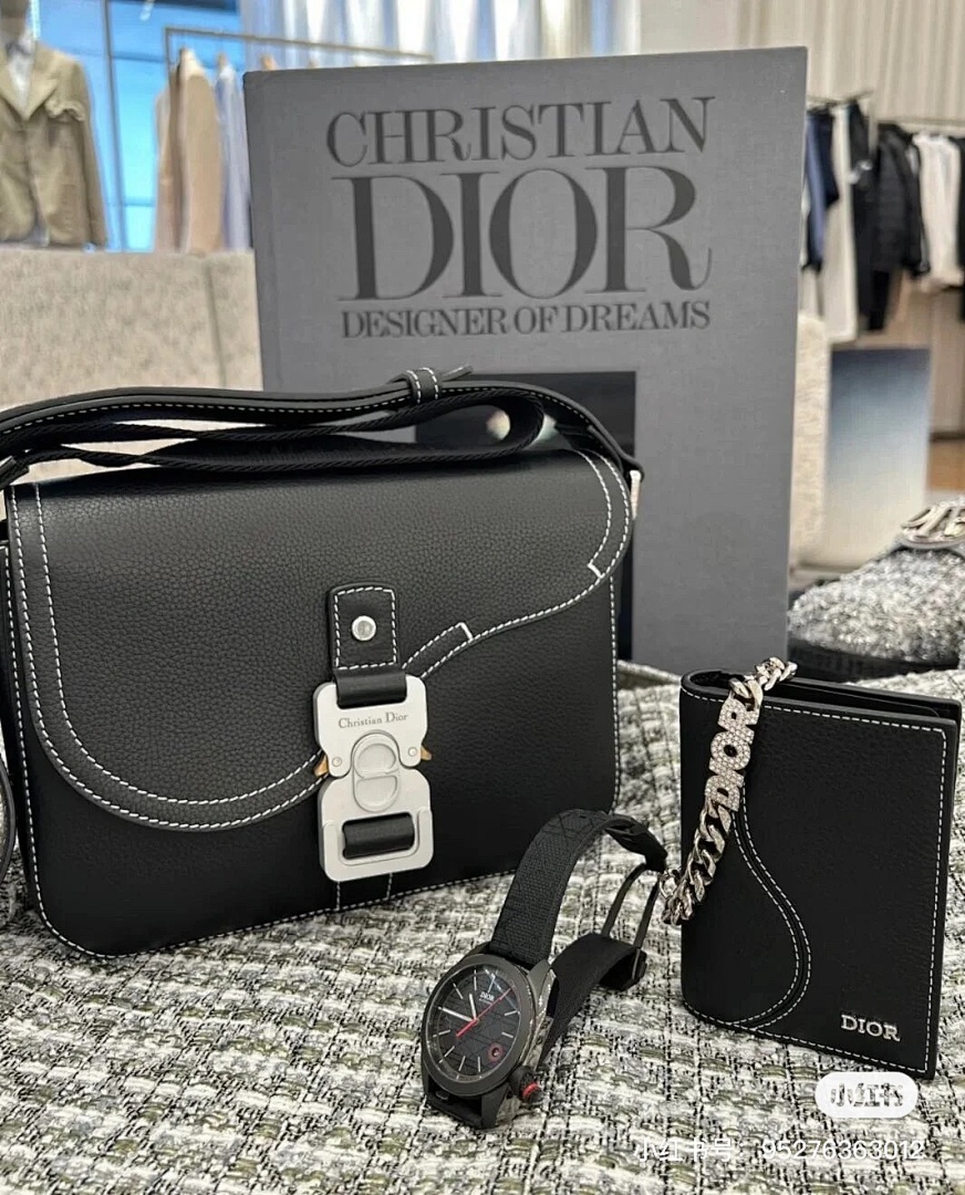 Dior Saddle Messenger Bag with Flap · 4782 — תמונה 8