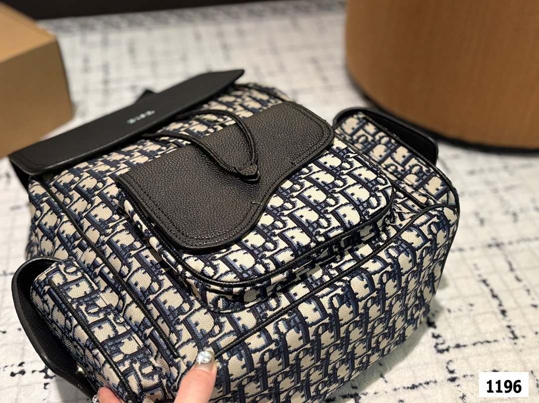 Dior Saddle Backpack with Flap · 5123 — תמונה 22