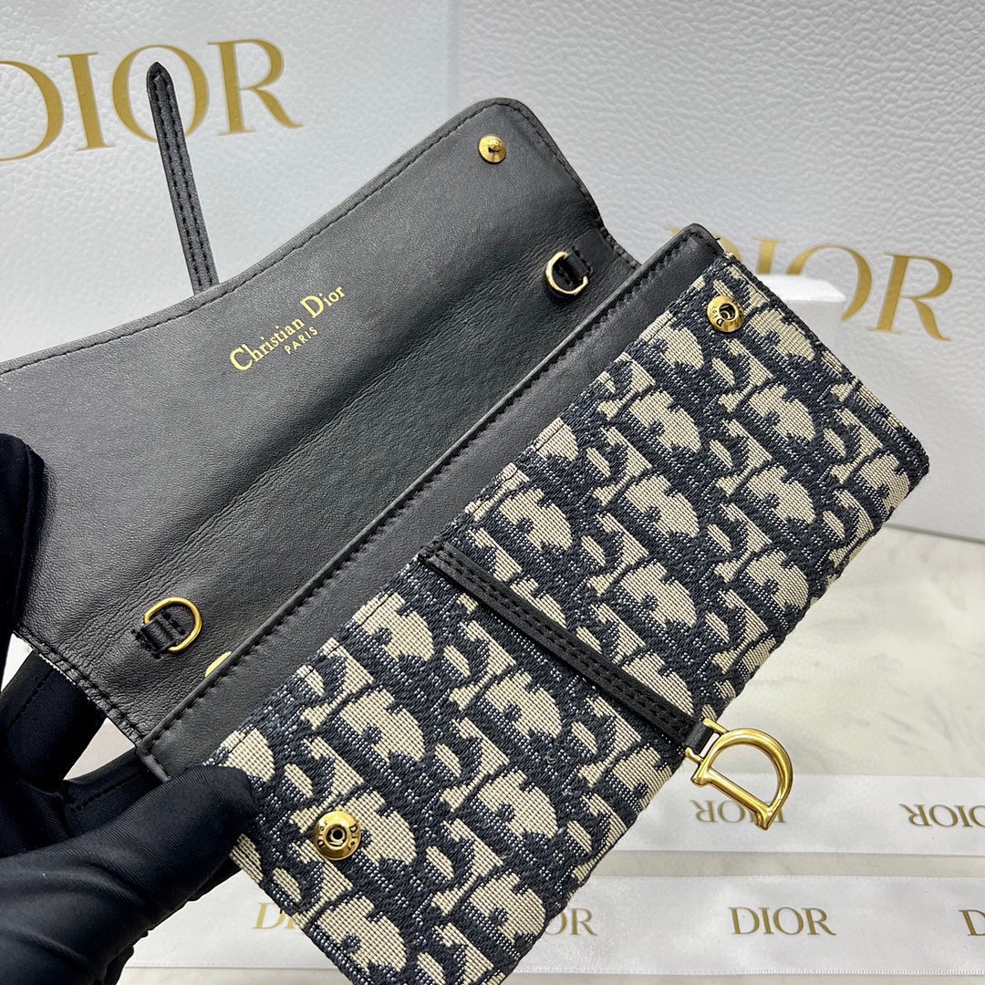 Dior Saddle Wallet on Chain · 5520 — תמונה 14