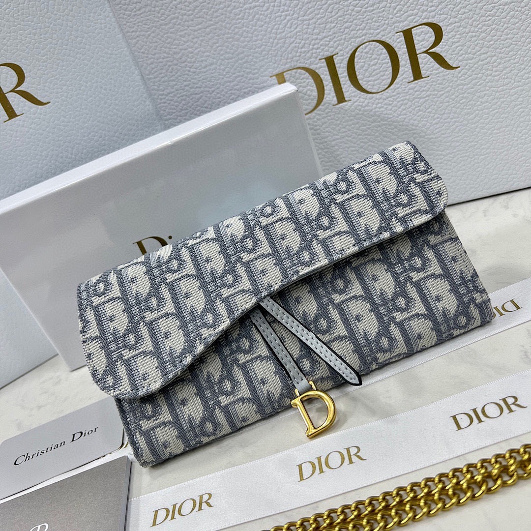 Dior Saddle Wallet on Chain · 5520 — תמונה 9