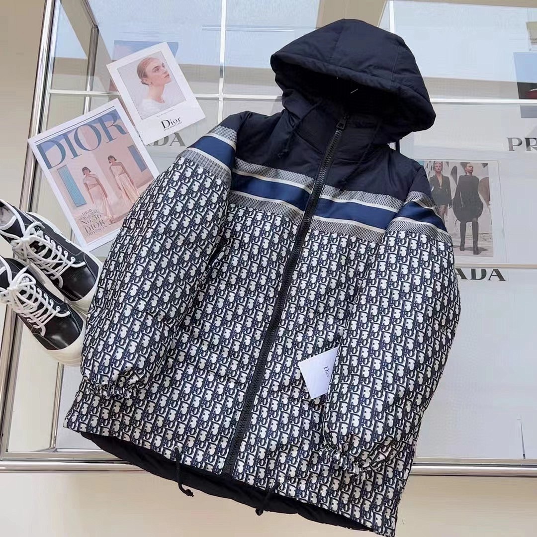 Reversible Puffer Jacket Dior Oblique · 4958 — תמונה 5