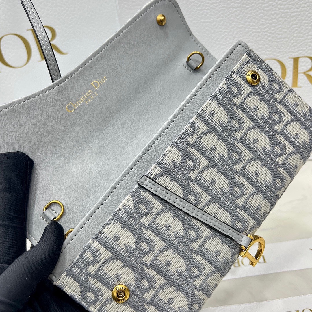 Dior Saddle Wallet on Chain · 5520 — תמונה 5