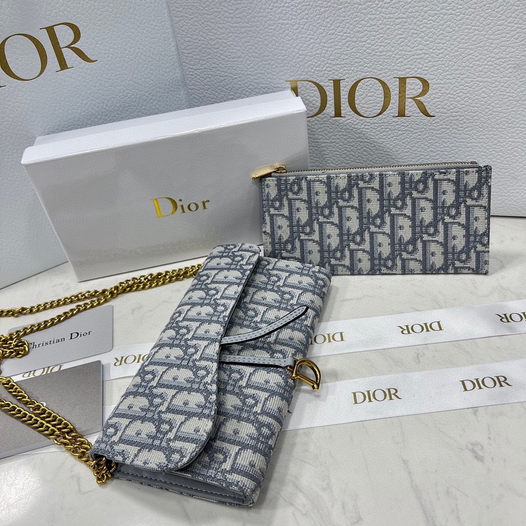 Dior Saddle Wallet on Chain · 5520 — תמונה 10