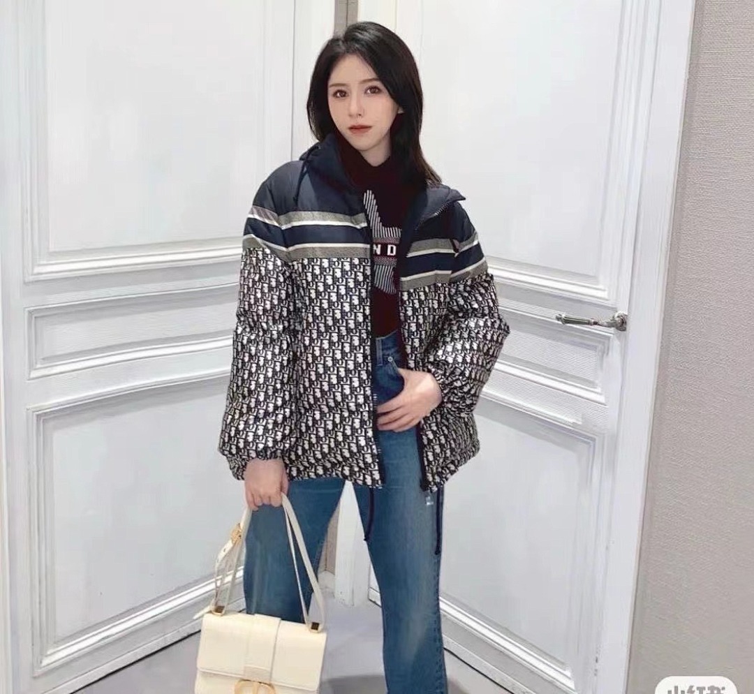 Reversible Puffer Jacket Dior Oblique · 4958
